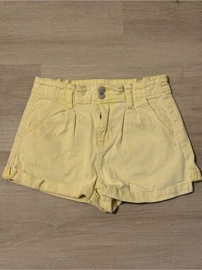 Yellow Women’s Casual Shorts